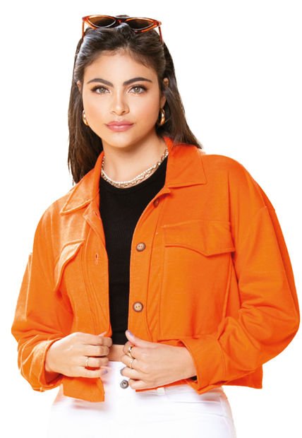 Chaqueta Mujer Naranja Mp 34471