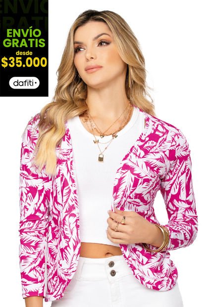 Saquillo Mujer Fucsia Mp 9131