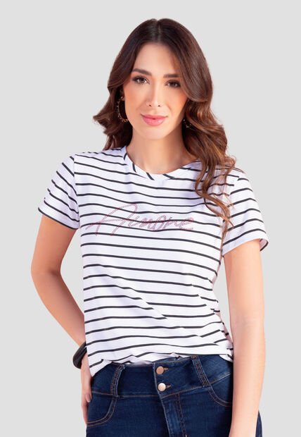 Camiseta Mujer Blanco Mp 103979