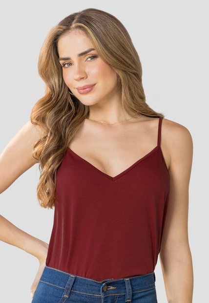 Blusa Mujer Merlot Mp 114384