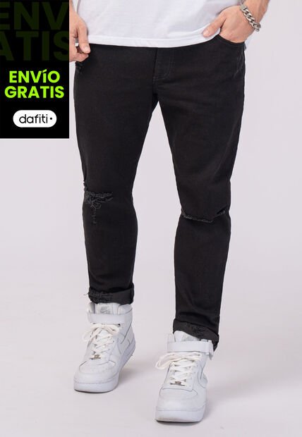 Jean Hombre Negro Mp 103337