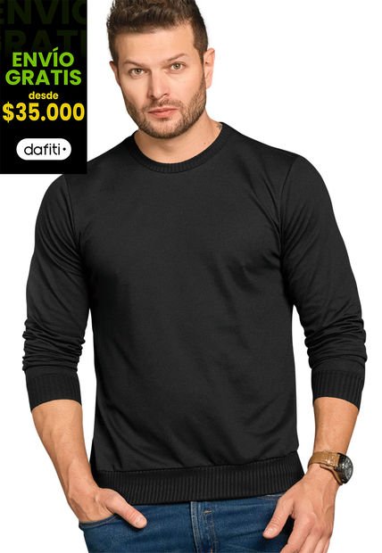 Buzo Para Hombre Negro Mp