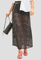 Falda Larga Mujer Negro Mp 110696 de MP