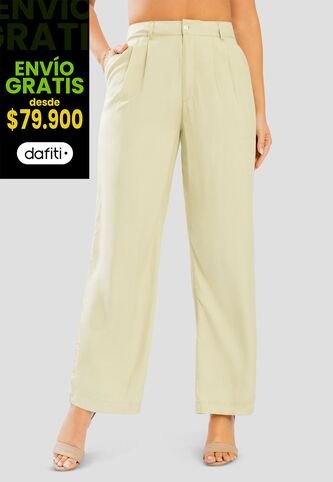 Pantalón Mujer Verde Matcha Mp 114107 MP