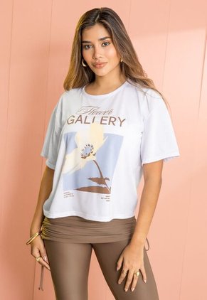 Camiseta Mujer Blanco Mp 113830