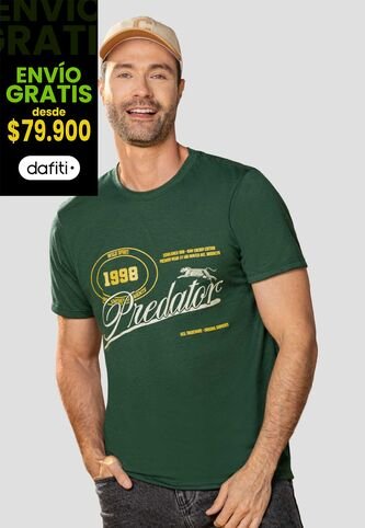 Camiseta Hombre Verde Pino Mp 114116 MP