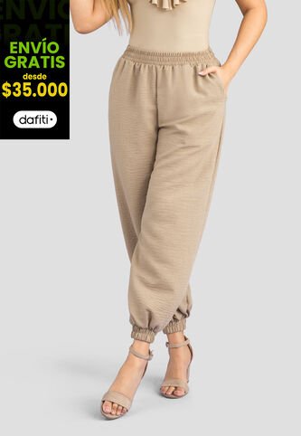 Pantalón Mujer Latte Mp 113939 MP