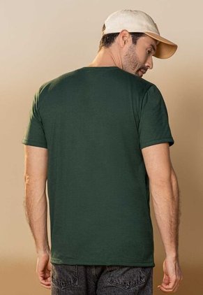 Camiseta Hombre Verde Pino Mp 114116