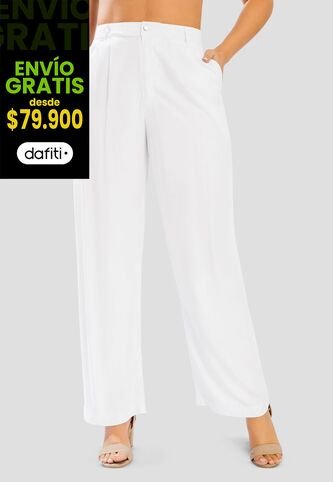 Pantalón Mujer Blanco Mp 114107 MP