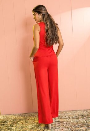 Conjunto Mujer Rojo Mp 114191