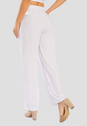 Pantalón Mujer Blanco Mp 114107
