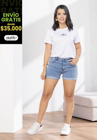 Camiseta Mujer Blanco Mp 3256 MP