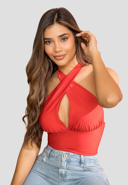 Blusa Mujer Rojo Mp 114027