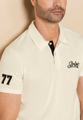 Polo Hombre Crema Mp 114119