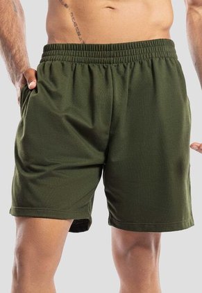 Bermuda Paq X2 Hombre Azul-Verde Militar Mp 105790