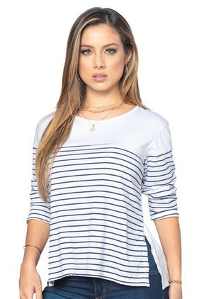 Camibuzo Mujer Blanco Mp 3479