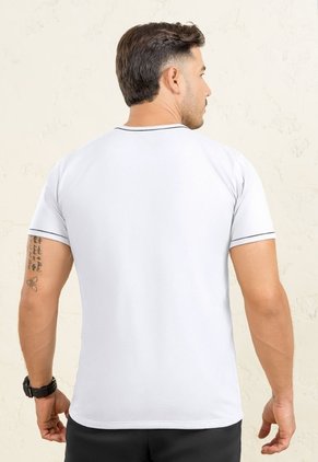 Camiseta Hombre Blanco Mp 107015