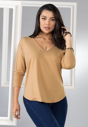 Camiseta Mujer Caramelo Mp 16856