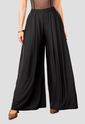 Pantalón Mujer Negro Mp 112389