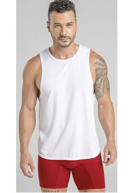 Camisilla Hombre Blanco Mp 1083