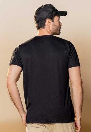 Camiseta Hombre Negro Mp 113844