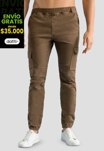 Jogger Hombre Chocolate Mp 59223 MP