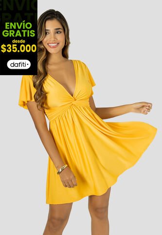 Vestido Corto Mujer Girasol Mp 112688 MP