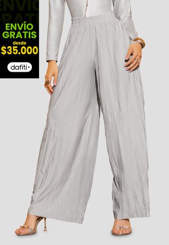 Pantalón Mujer Gris Claro Mp 113005 MP