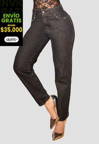 Jean Mujer Negro Mp 112736 MP