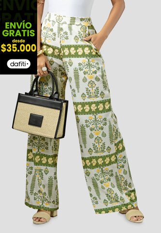 Pantalón Mujer Estampado Mp 113011 MP