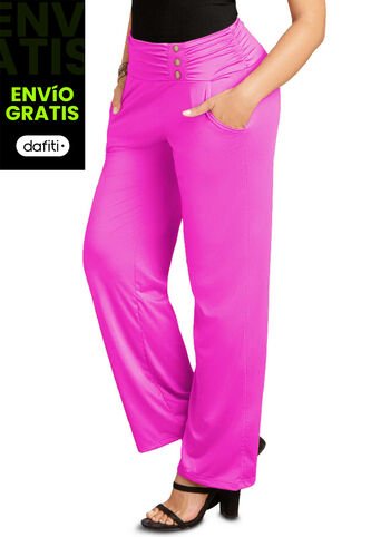 Pantalón Mujer Fucsia Mp 86925 MP