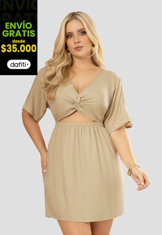 Vestido Mujer Latte Mp 113007 MP