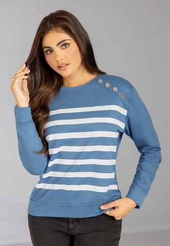 Buzo Mujer Azul Indigo Mp 113077 MP