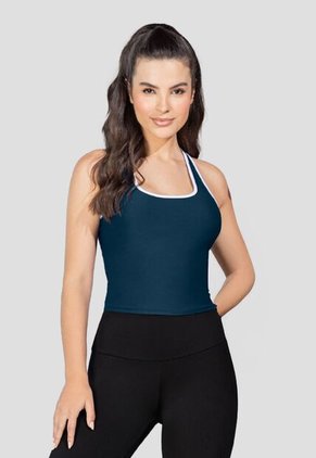 Camiseta Mujer Azul Profundo Mp 110784