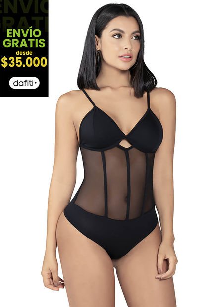 Body Mujer Negro Mp 5161