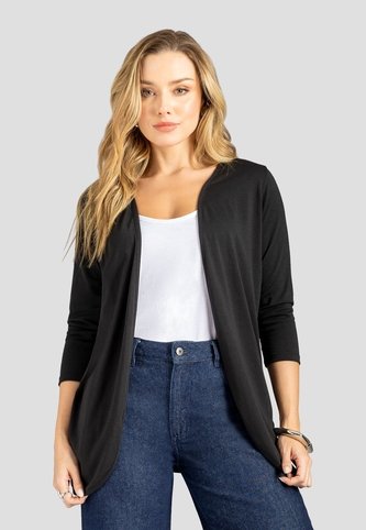 Cardigan Mujer Negro Mp 105844 MP