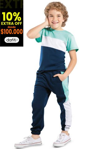 Conjunto Niños Infantil Multicolor Mp 92874 MP