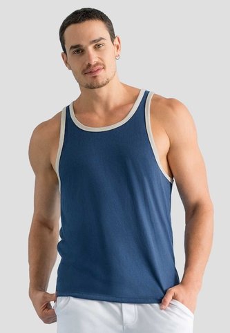 Camisilla Hombre Azul Profundo Mp 1944 MP