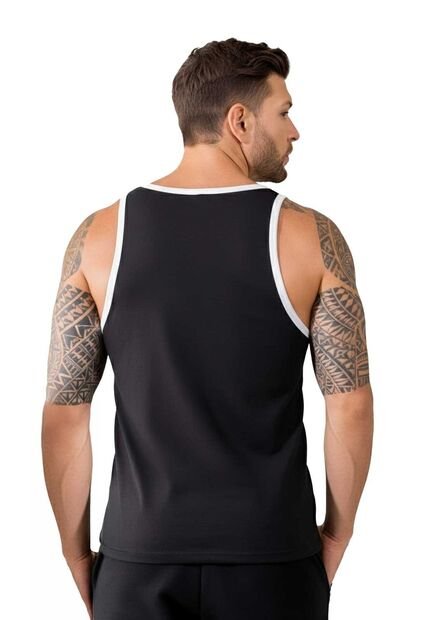 Camisilla Hombre Negro Mp 1944