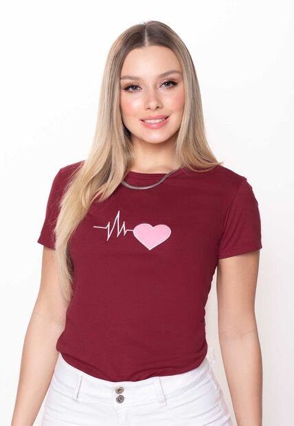 Camiseta Mujer Morado Mp 5127