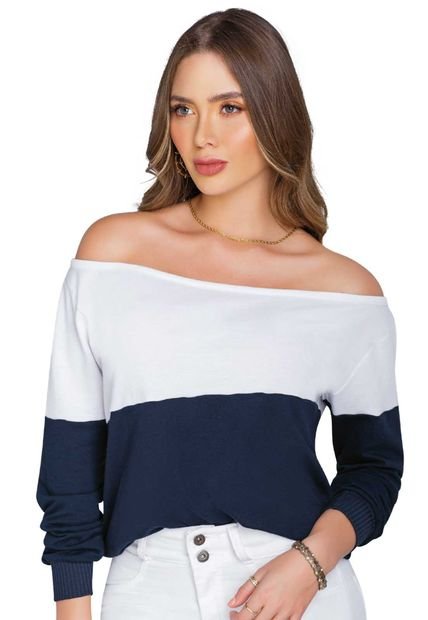 Buzo Mujer Blanco Mp 91715