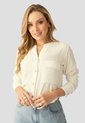 Camisa Mujer Crema Mp 112233 de MP
