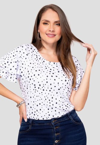 Blusa Mujer Estampado Mp 111089 MP