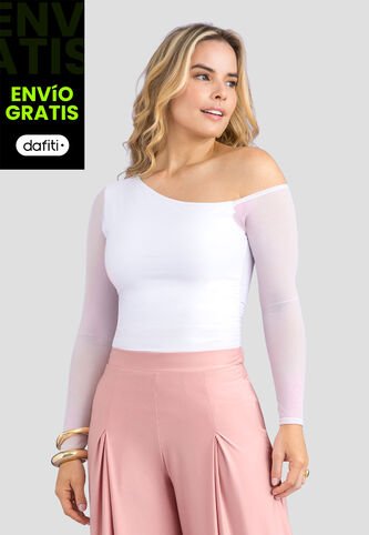 Blusa Mujer Blanco Mp 113625 MP
