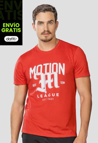 Camiseta Hombre Rojo Mp 113610 MP