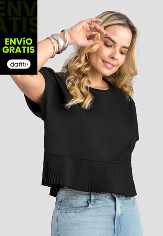 Blusa Mujer Negro Mp 113568 MP