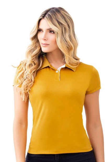 Polo Mujer Naranja Mp 76592
