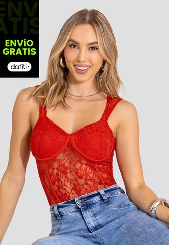 Blusa Mujer Rojo Mp 113703 MP