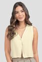 Chaleco Mujer Crema Mp 111303 de MP