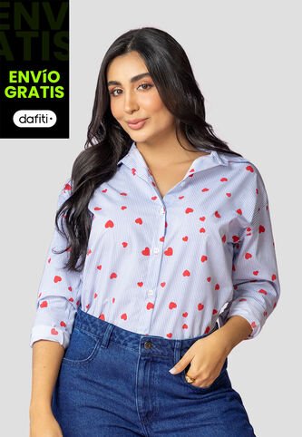 Camisa Mujer Estampado Mp 113477 MP